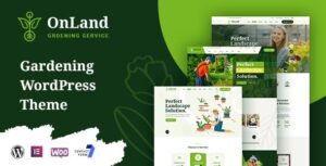 OnLand Gardening WP Theme