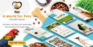 Pet World Dog Care & Pet Shop WP Theme