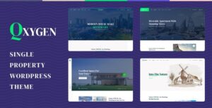 Qxygen Single Property WP Theme