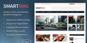 SmartMag Responsive & Retina WP Magazine
