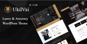 Ukilvai Lawyer & Attorney WP Theme