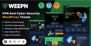 Weepn VPN & Cloud Services WP Theme