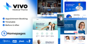Vivo Health & Medical WP Theme