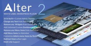 WPAlter White Label WP Plugin