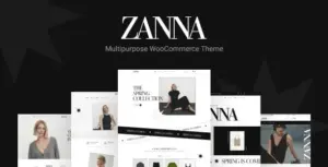 ZANNA Elementor WooCommerce Theme
