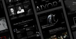 Aixor Marketing Agency WP Theme