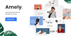 Amely Fashion Shop WP Theme for WooCommerce