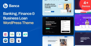 Banca Banking, Finance & Business Loan WP Theme