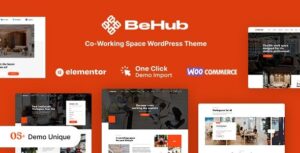 BeHub Coworking Space WP Theme