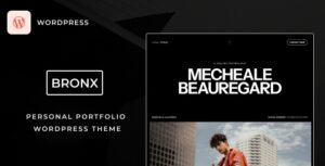 Bronx Portfolio WP Theme