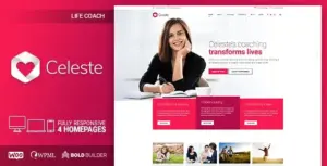 Celeste Life Coach & Therapist WP Theme