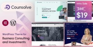 Counsolve (14 November 2025) Consulting & Investments WP Theme