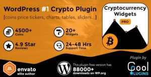 Cryptocurrency Widgets Pro WP Crypto Plugin