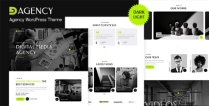 Dagency Digital Agency WP Theme