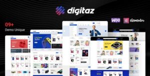 Digitaz Electronics Elementor WooCommerce Theme