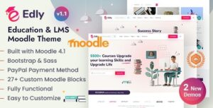 Edly Moodle LMS Education Theme