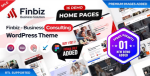 Finbiz Consulting Business WP Theme