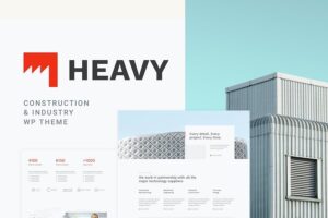 Heavy Construction and Industrial WP Theme