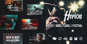 Herion A WP Theme for the Music Industry