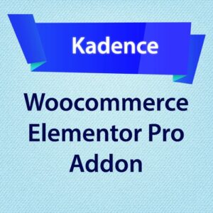Kadence Woocommerce Elementor Pro
