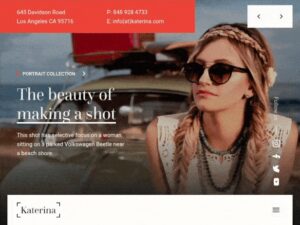 Katerina Photography & Portfolio WP Theme