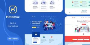MetaMax SEO and Marketing WP Theme