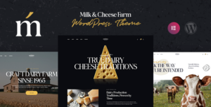 Milatte Milk & Dairy Farm WP Theme
