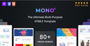 Mono Creative Multipurpose HTML5 Template