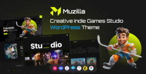 Muzilla Creative Game Studios WP Theme