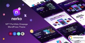 Nerko NFT Portfolio WP Theme