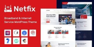 Netfix Broadband & Internet Services WP Theme