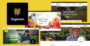 Orgarium Agriculture & Organic Farm WP Theme