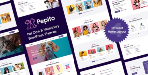 Pepito Pet Care WP Theme