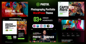 Photia Photography Portfolio WP Theme