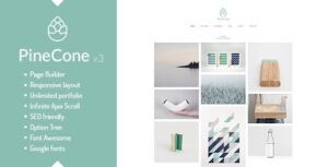 PineCone Creative Portfolio and Blog for Agency