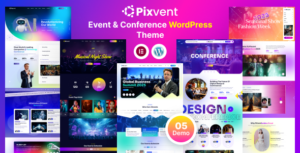 Pixvent Event and Conference WP Theme