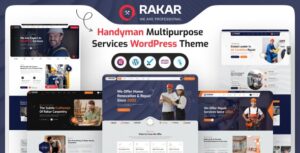 Rakar Multipurpose Services WP Theme