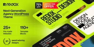 Redox Creative Agency Portfolio WP Theme