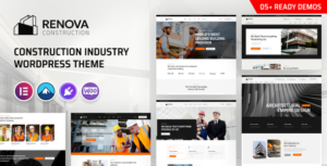 Renova Construction Industry WP Theme