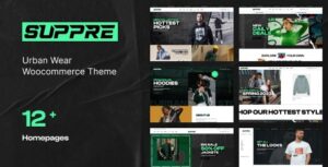 Suppre Urban Wear WooCommerce Theme