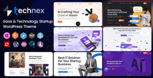Technex Elementor Technology and Software WP Theme