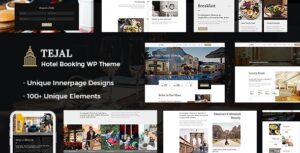 Tejal WP Hotel Booking Theme