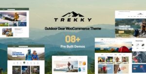 Trekky Outdoor Gear WooCommerce Theme