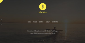Wheats Blogging WP Theme