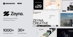 Zeyna Multi-Purpose Creative WP Theme