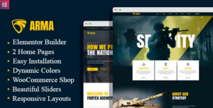 Arma Military Service WP Theme