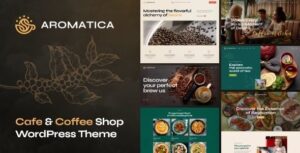 Aromatica Cafe & Coffee Shop WP Theme
