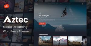 Aztec Video Streaming & Membership WP Theme