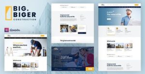 Bigger Construction WP Theme