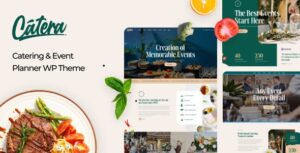 Catera Catering & Event Planner WP Theme